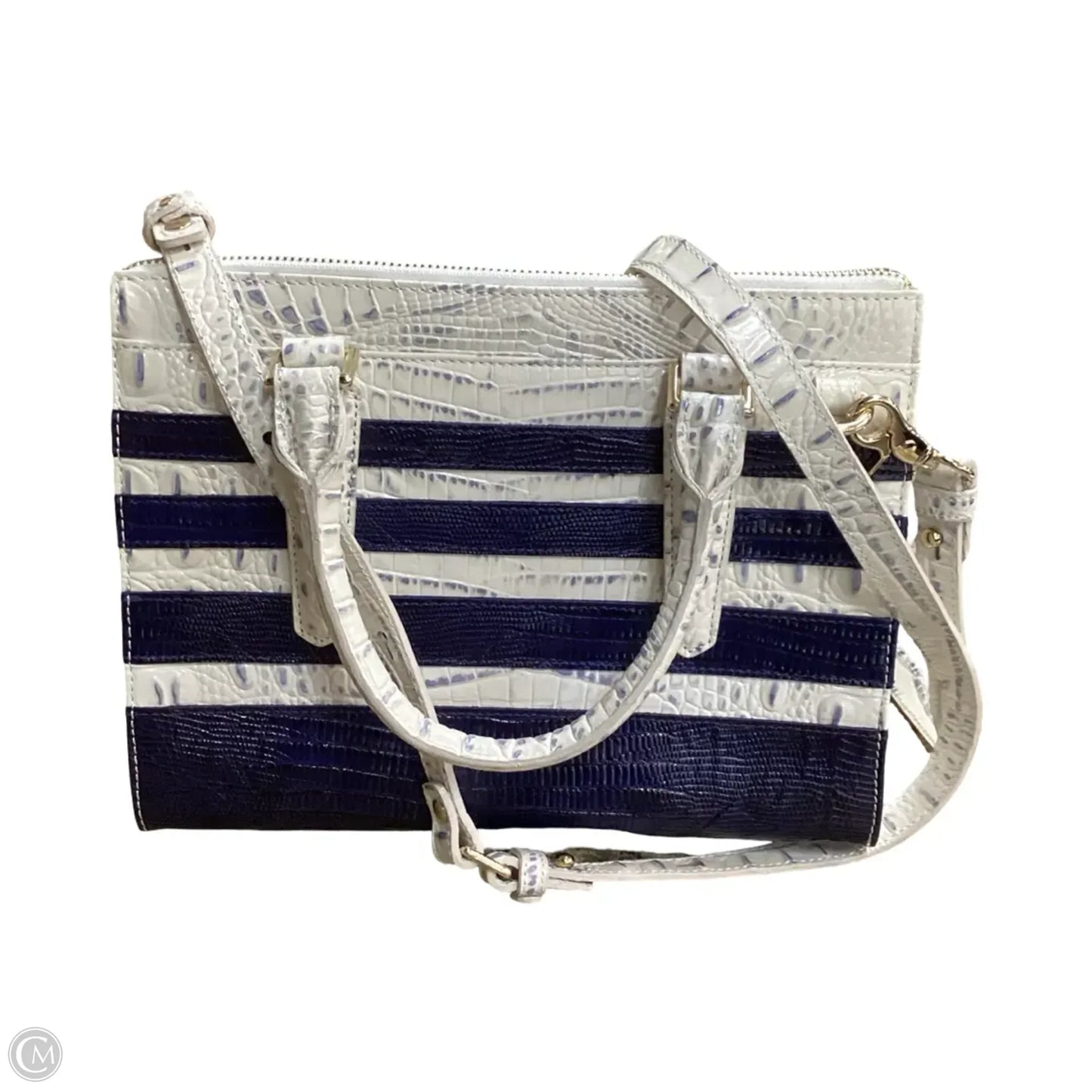 Handbag Designer By Brahmin, Size: Small