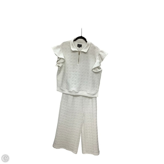 Pants Set 2pc By SSYS The Label In White, Size: Xl