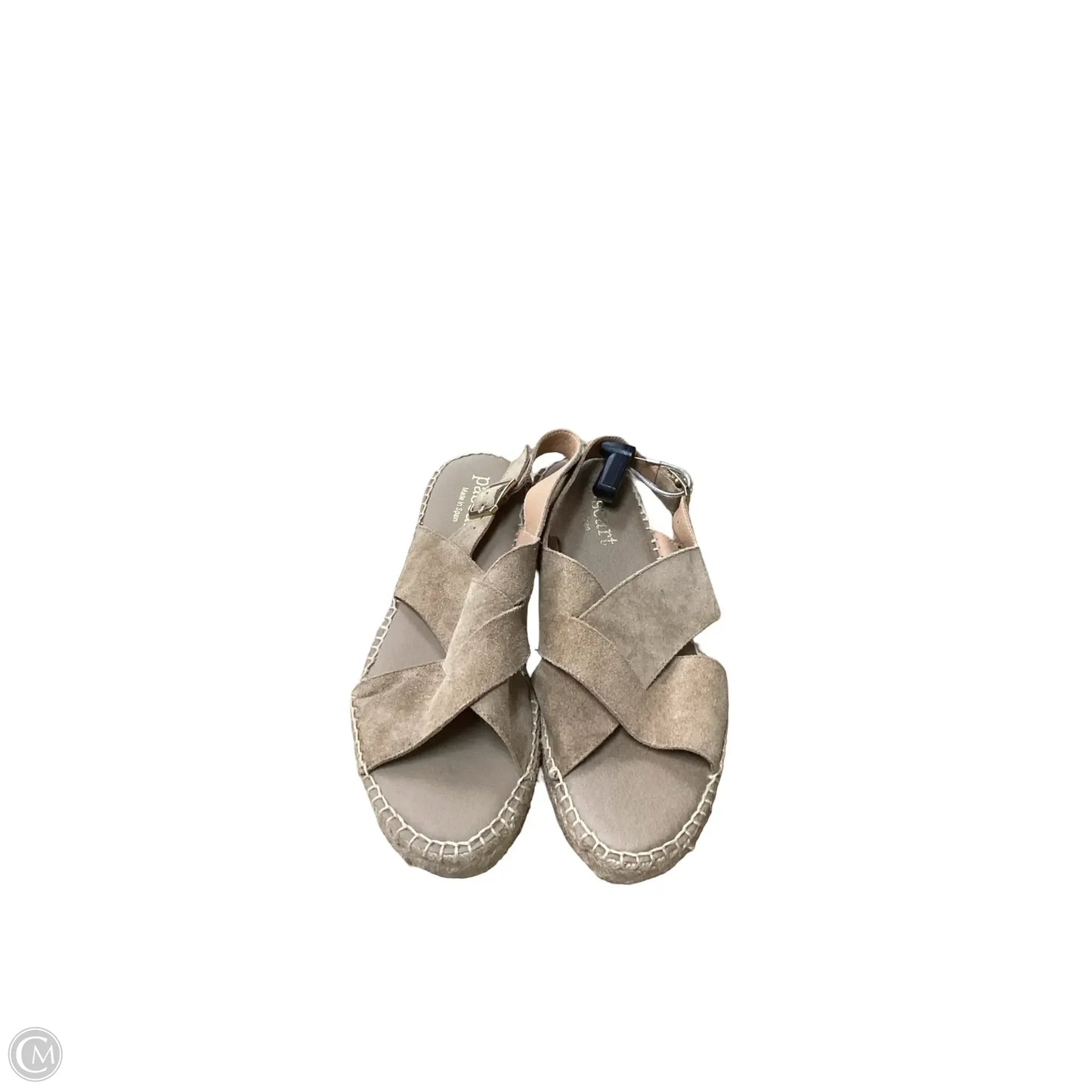 Sandals Flats By Cmc In Tan, Size: 9.5
