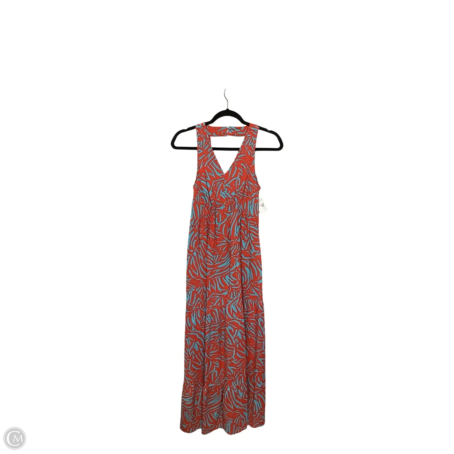 Dress Casual Midi By Japna In Orange, Size: S
