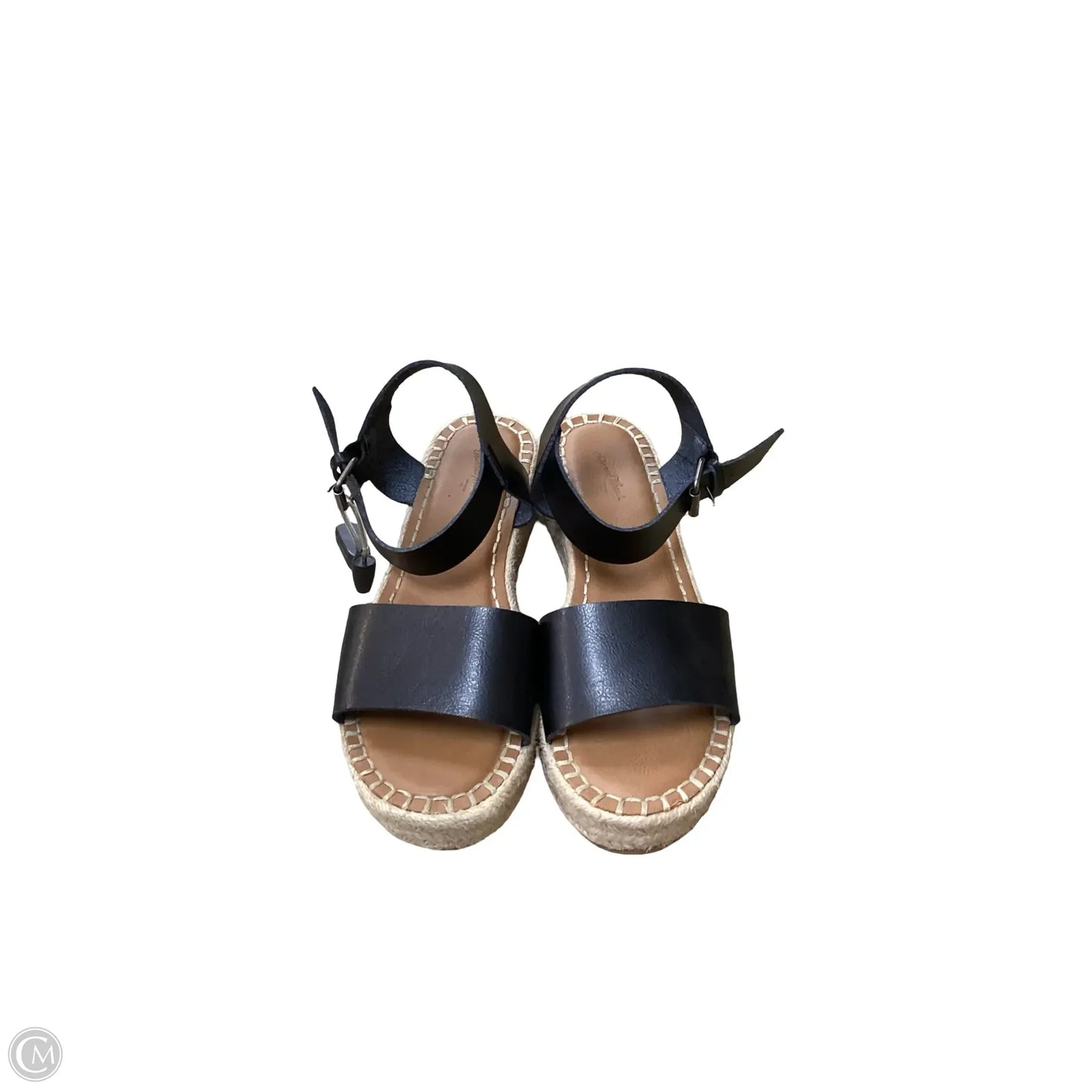 Sandals Flats By Universal Thread In Black, Size: 8