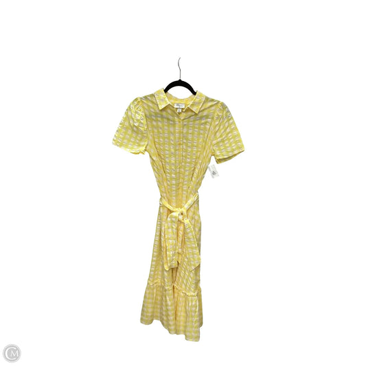 Dress Casual Midi By Target-designer In Yellow, Size: S