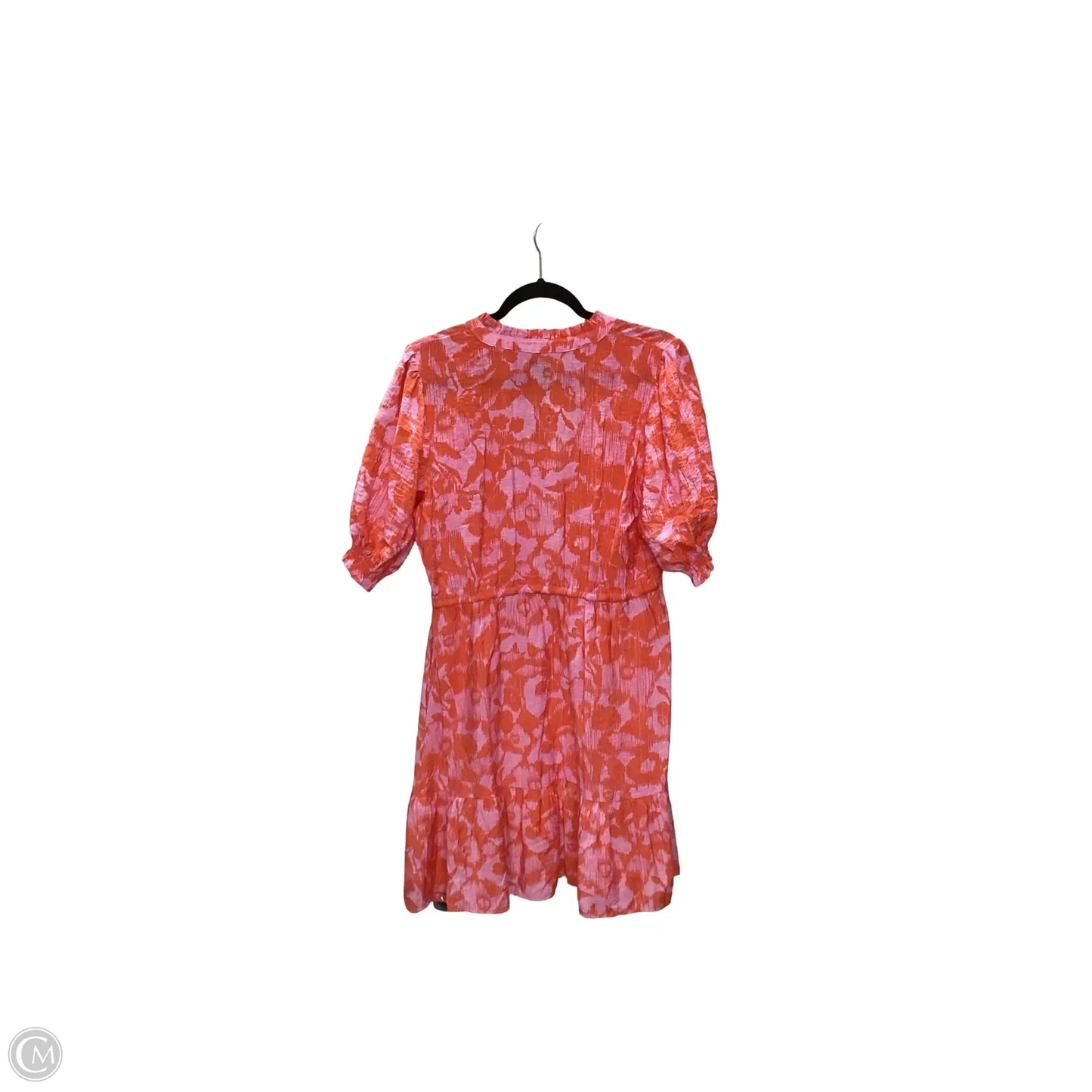 Dress Casual Short By Sonoma In Orange & Pink, Size: L