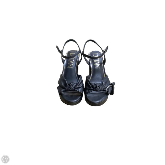 Sandals Heels Block By Cmc In Black, Size: 8