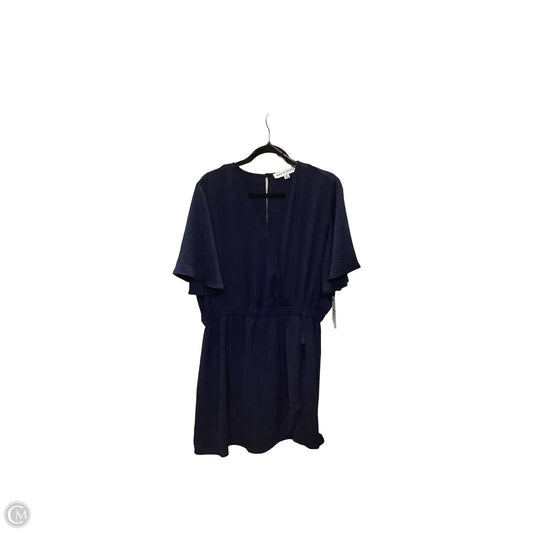 Romper By Emma And Michele In Navy, Size: Xl