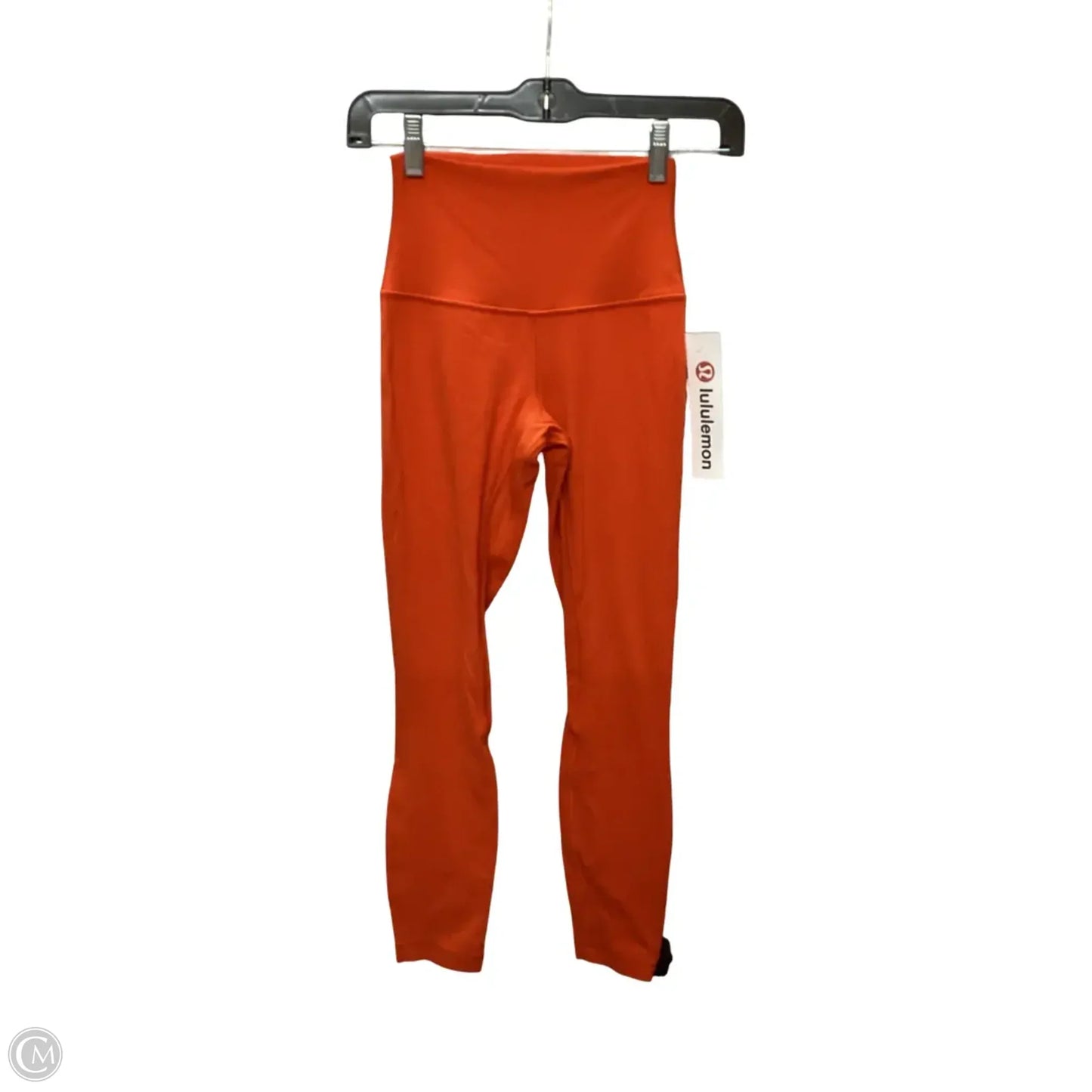 Athletic Leggings By Lululemon In Orange, Size: 2