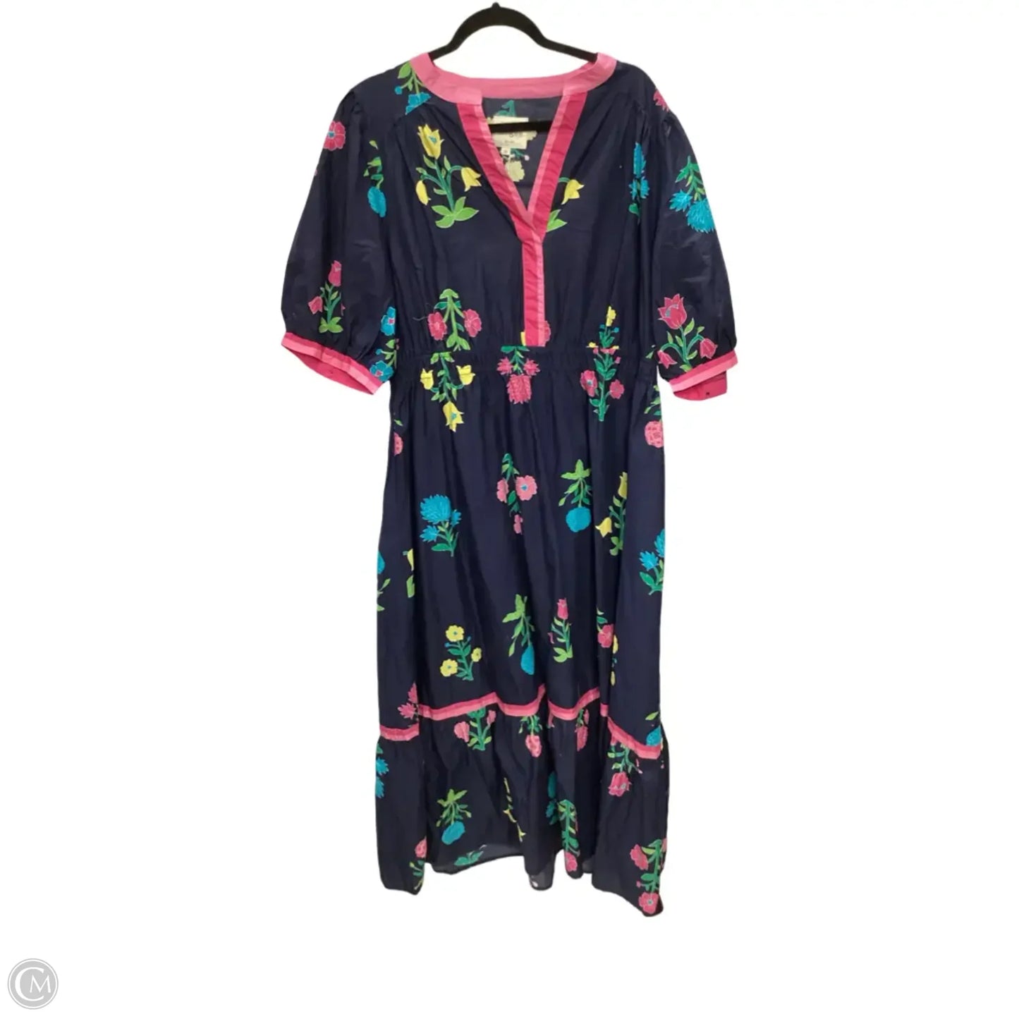 Dress Casual Midi By Umgee In Floral Print, Size: 2x