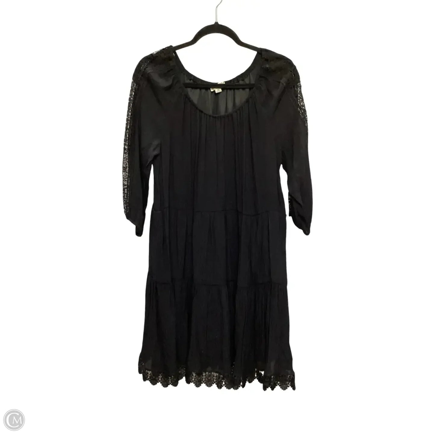Dress Casual Short By Indigo Rein In Black, Size: 1x