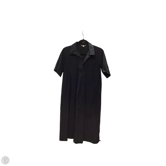 Designer Dress Casual Midi By Eileen Fisher In Black, Size: Xxs
