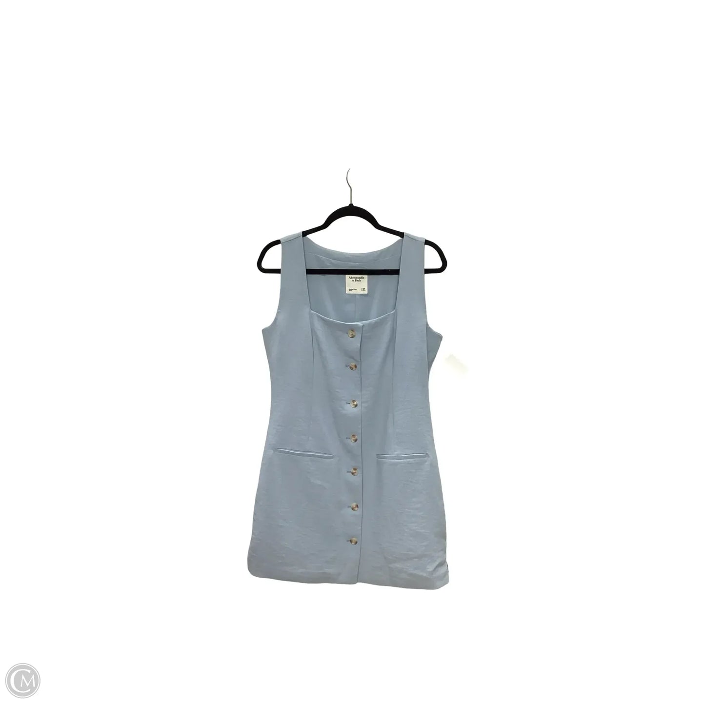 Dress Casual Short By Abercrombie And Fitch In Blue, Size: Mp