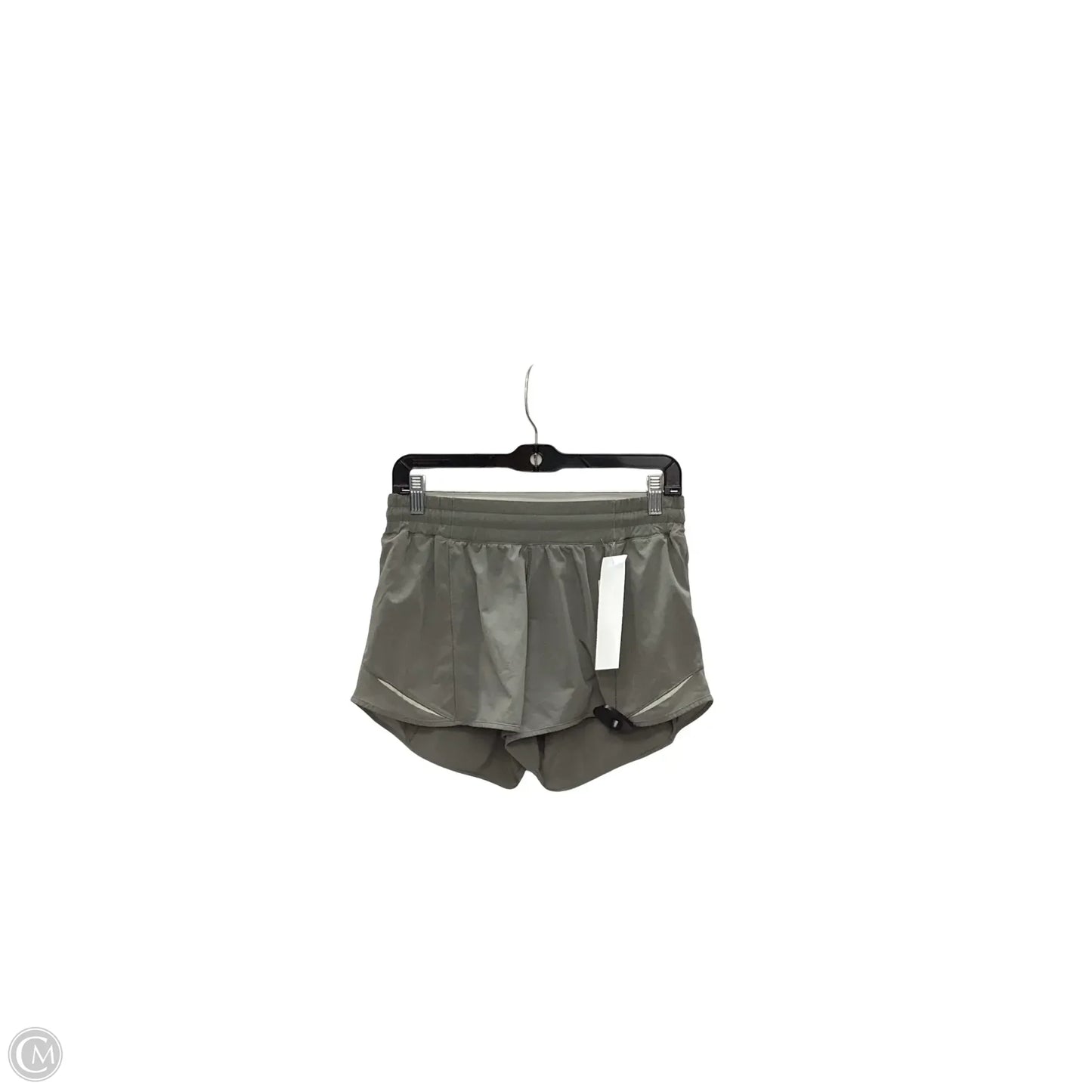 Athletic Shorts By Lululemon In Green, Size: 10