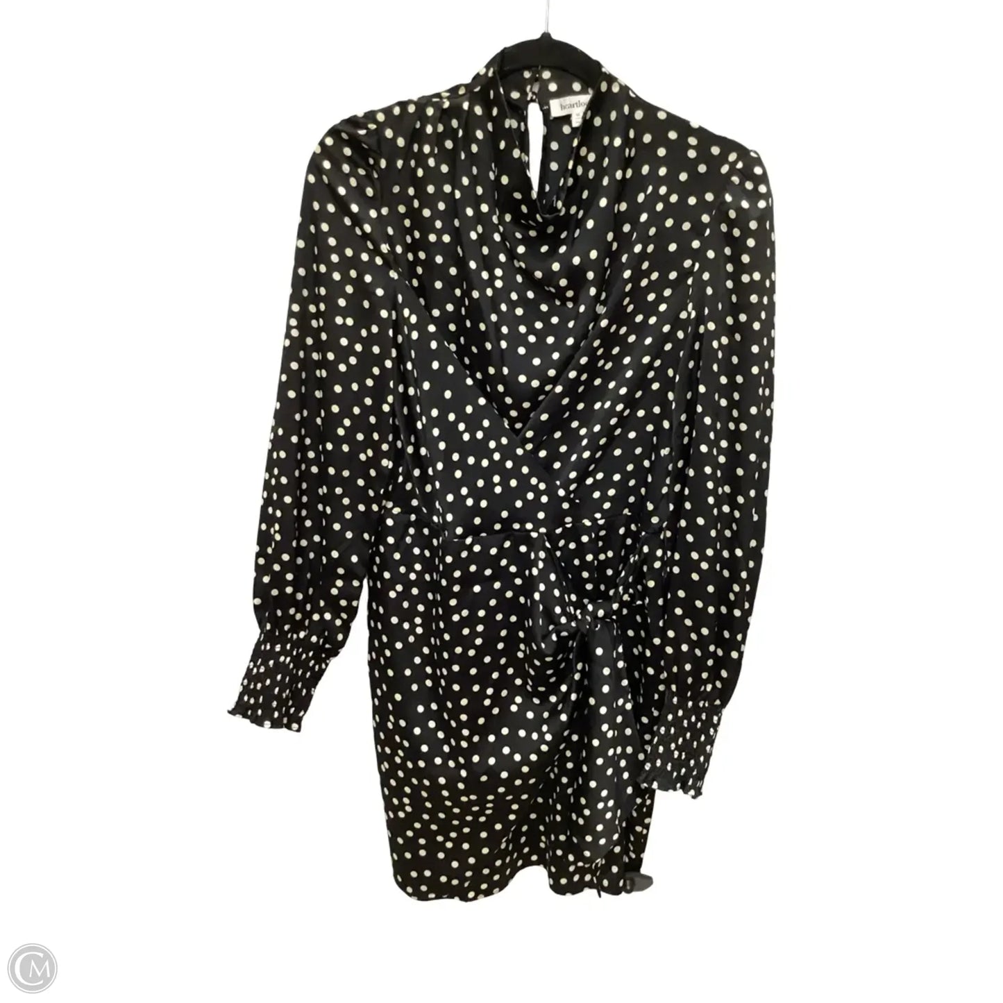 Dress Casual Short By Heartloom In Polkadot Pattern, Size: M