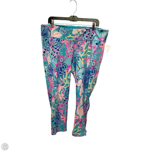 Pants Designer By Lilly Pulitzer In Multi-colored, Size: Xxl