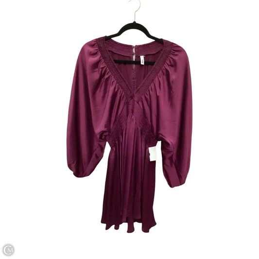 Dress Casual Short By Glam In Purple, Size: S