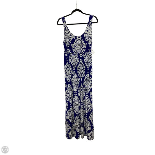 Dress Casual Midi By Entro In Blue, Size: L