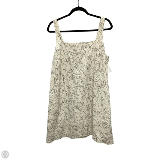 Dress Casual Short By A New Day In Cream, Size: L