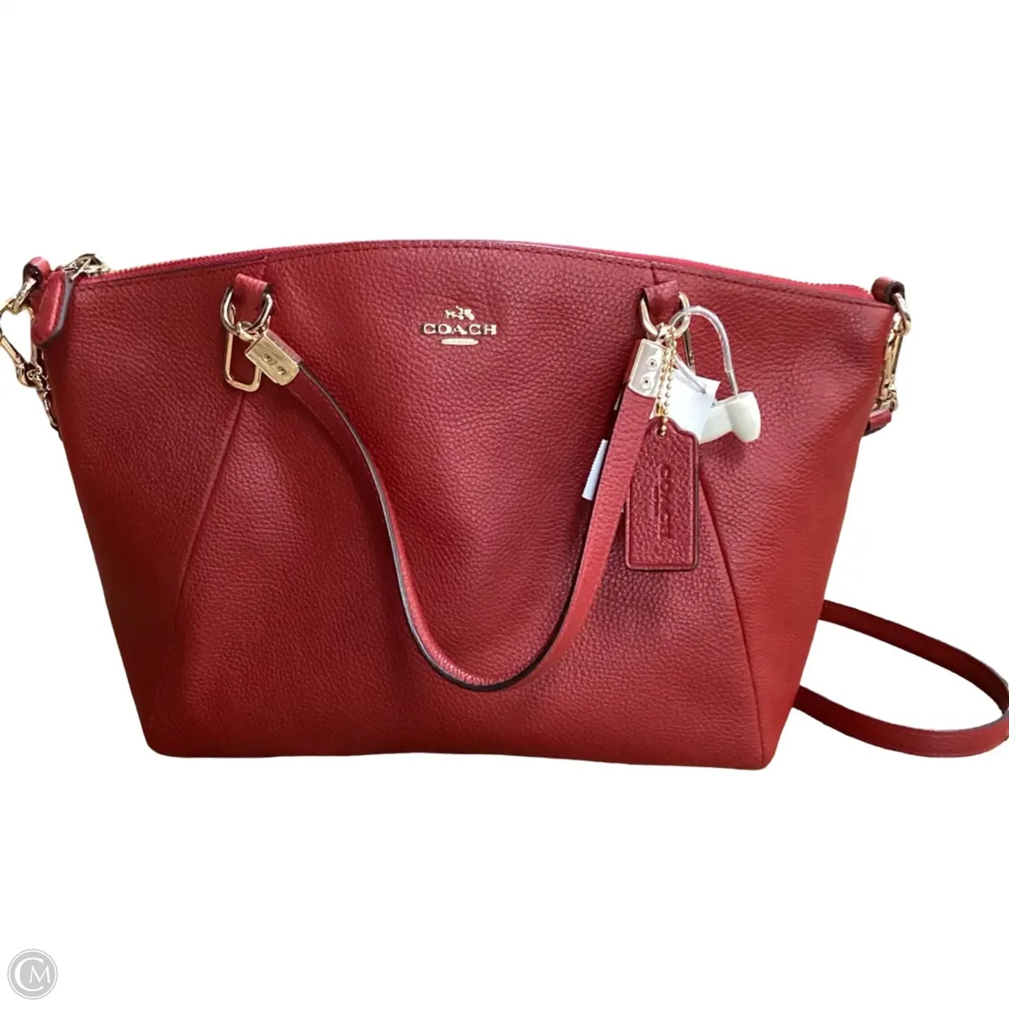 Handbag Designer By Coach, Size: Medium