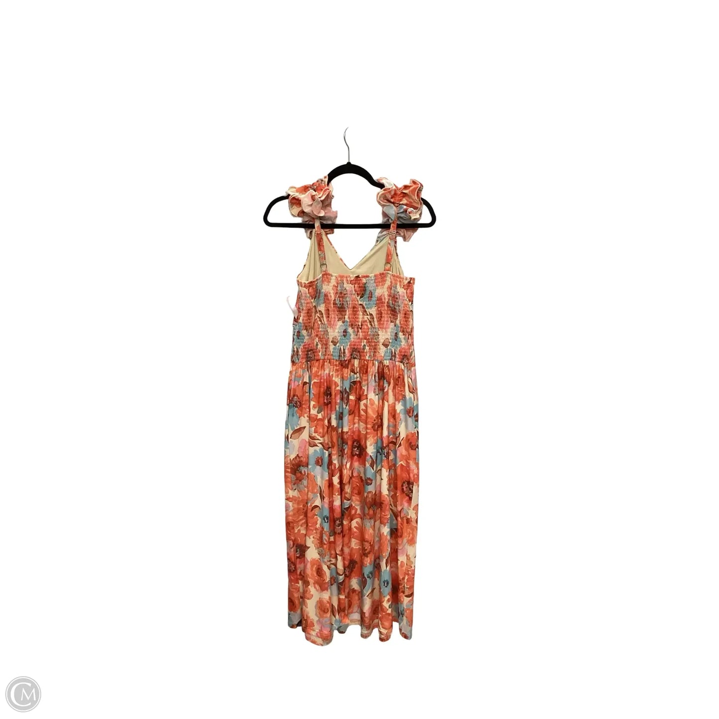 Dress Casual Midi By Grace Karin In Orange, Size: M