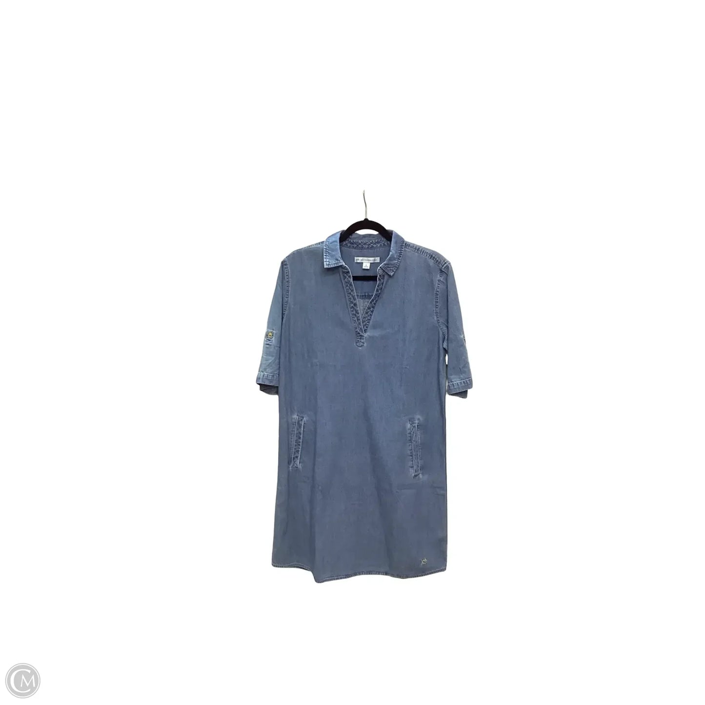 Dress Casual Short By Southern Tide In Blue Denim, Size: L
