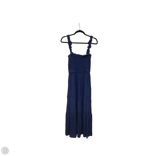Dress Casual Midi By Love Tree In Blue, Size: L