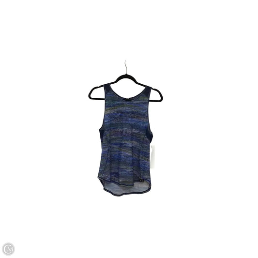 Athletic Tank Top By Lululemon In Blue, Size: 4