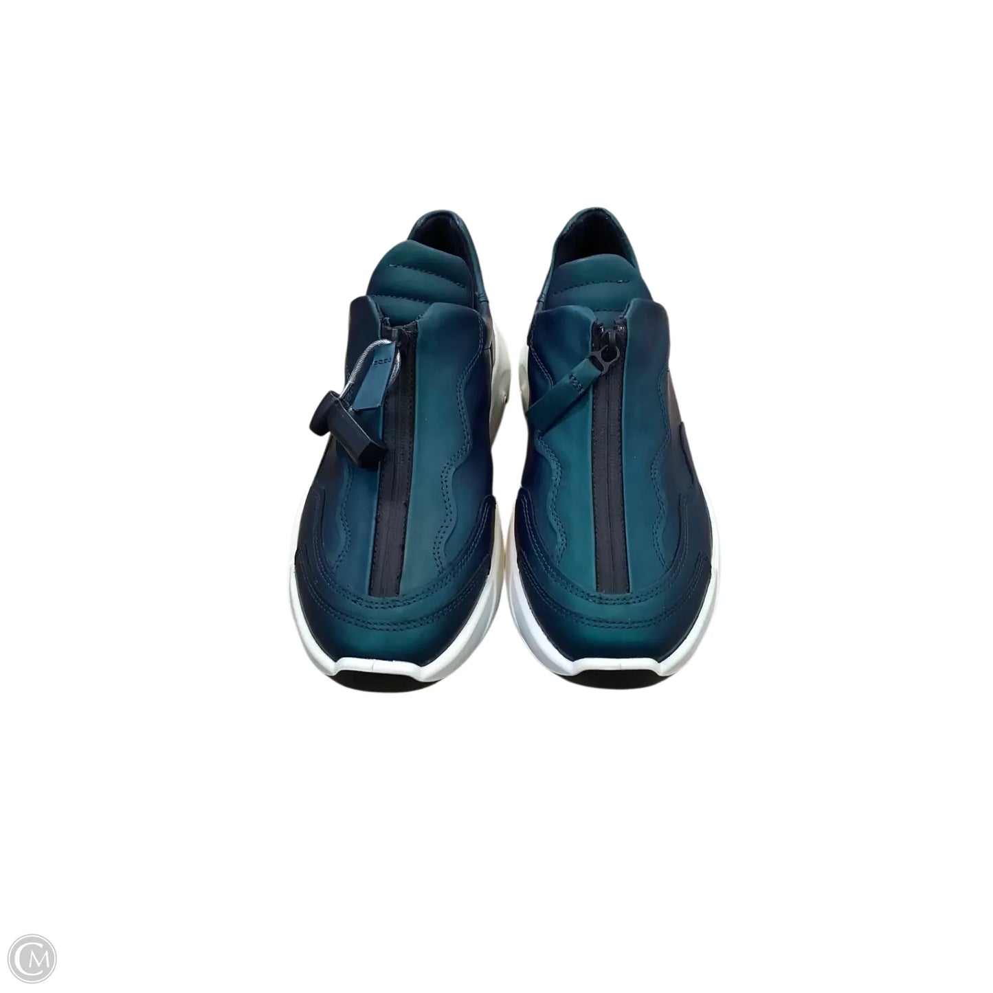 Shoes Sneakers By Ecco In Green, Size: 7