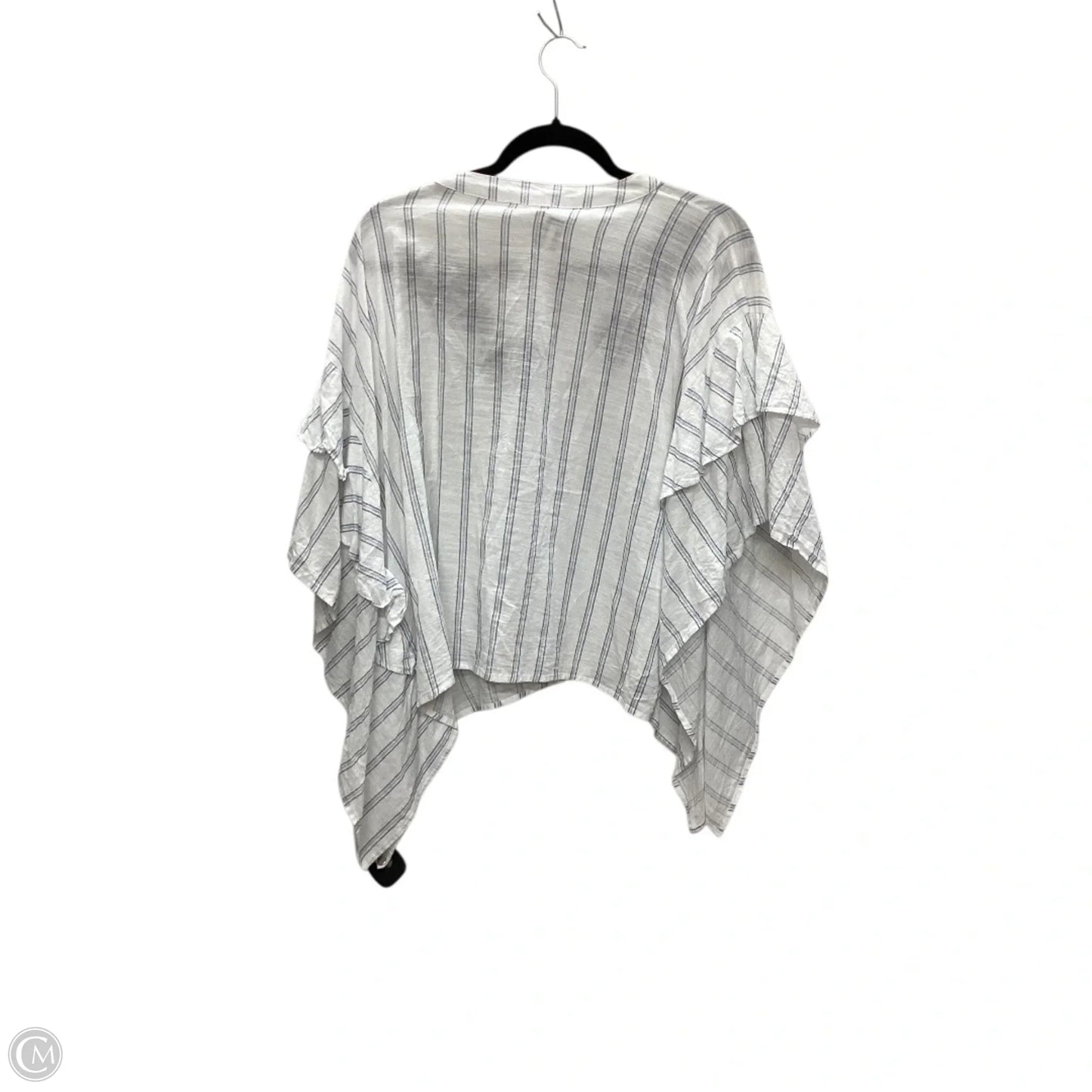 Top Short Sleeve By Oddi In White, Size: M