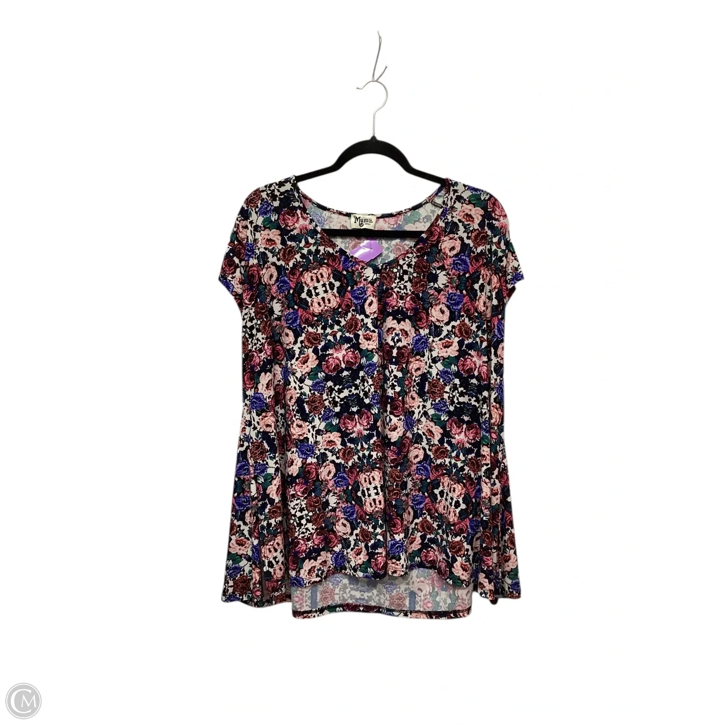 Top Short Sleeve By Show Me Your Mumu In Floral Print, Size: S