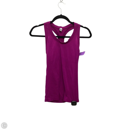 Athletic Tank Top By Athleta In Purple, Size: Xxs
