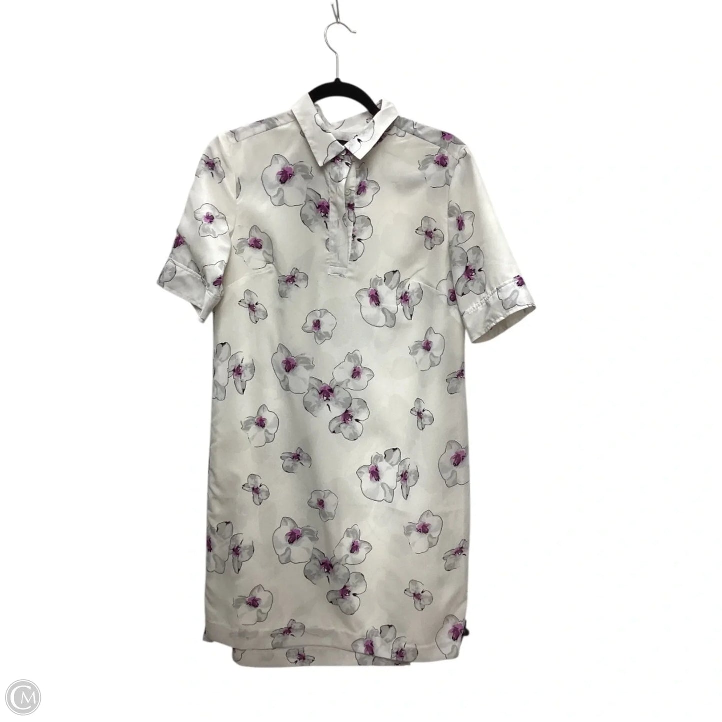 Dress Casual Midi By Banana Republic In White, Size: S