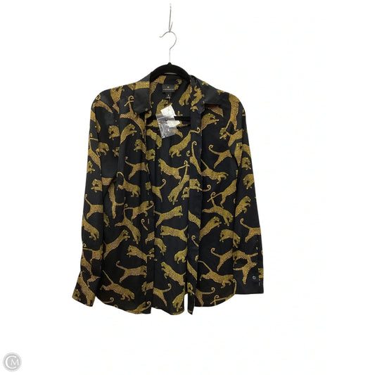 Top Long Sleeve By Worthington In Black, Size: S