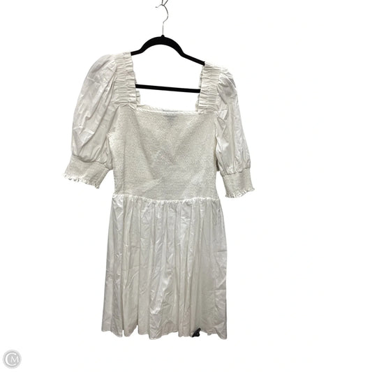 Dress Casual Midi By Msk In White, Size: L