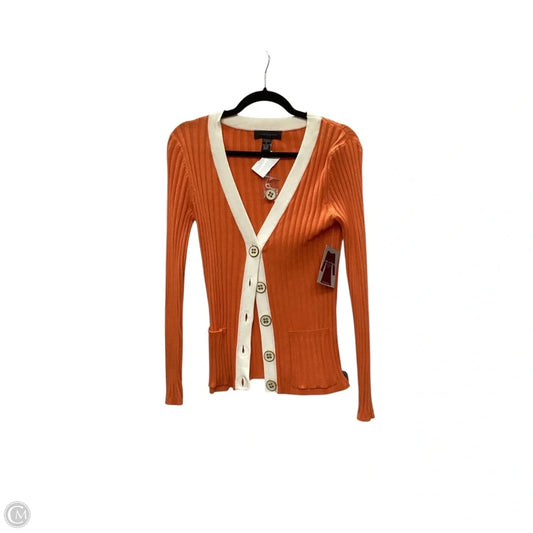 Cardigan By Cable And Gauge In Orange, Size: S