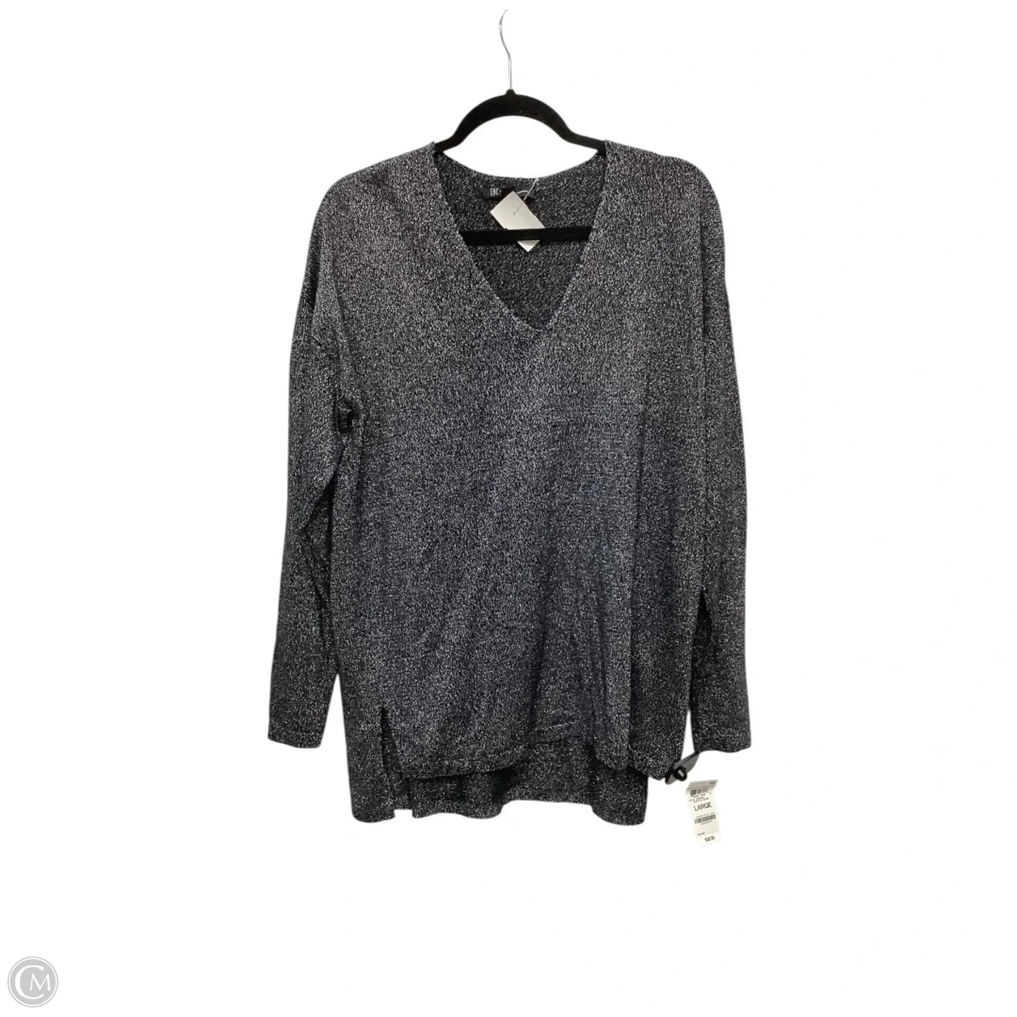 Top Long Sleeve By Inc In Multi-colored, Size: L