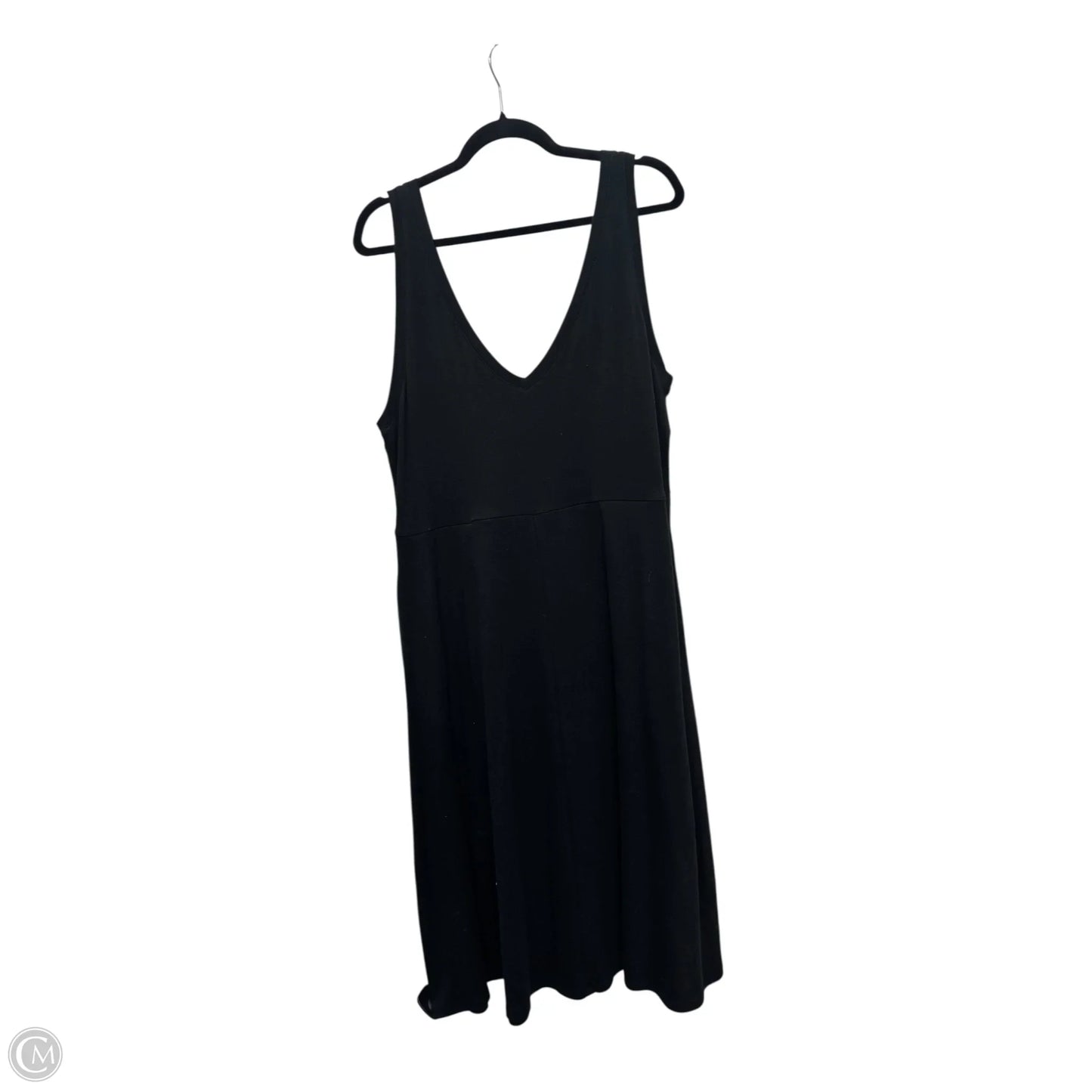 Dress Casual Maxi By A New Day In Black, Size: Xxl