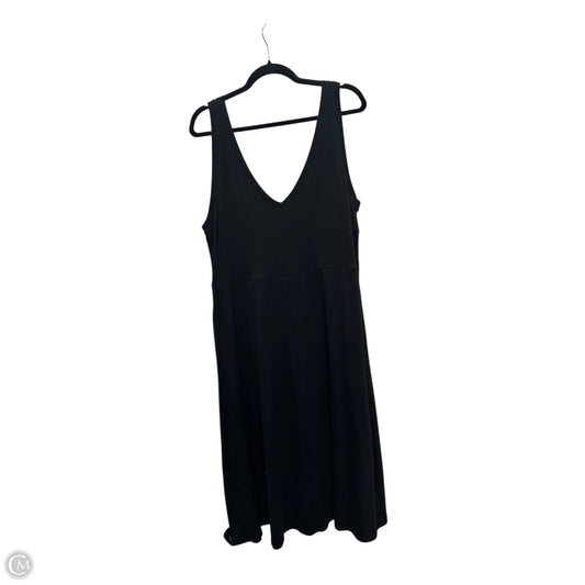 Dress Casual Maxi By A New Day In Black, Size: Xxl
