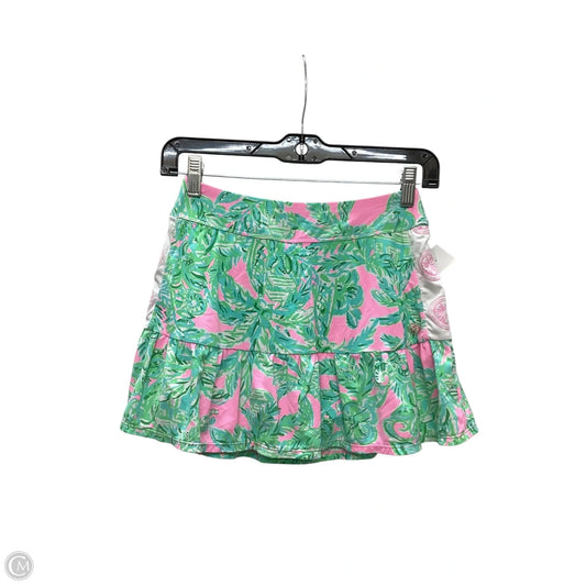 Skort Designer By Lilly Pulitzer In Multi-colored, Size: Xxs