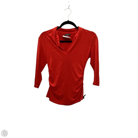 Top Long Sleeve By Vince Camuto In Black, Size: S