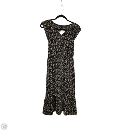Dress Casual Maxi By J. Crew In Black, Size: S