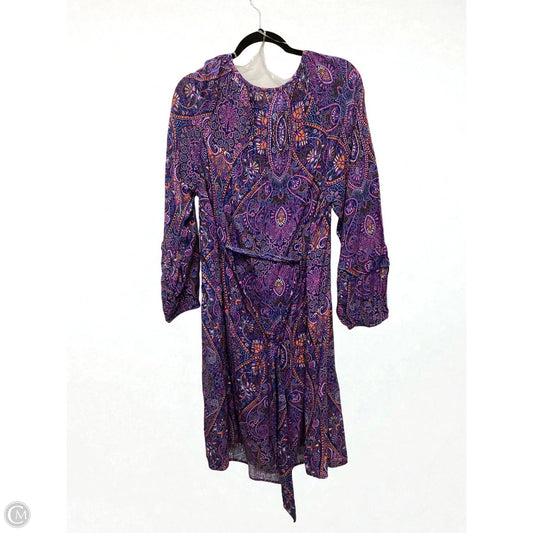 Dress Casual Maxi By Terra & Sky In Purple, Size: 1x