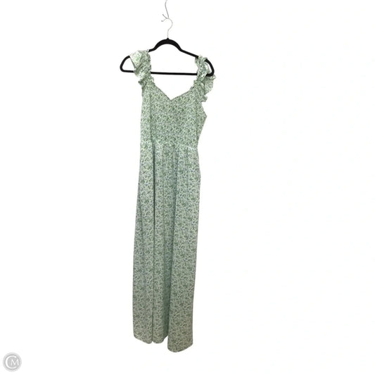 Dress Casual Maxi By Hailey & Co In Blue & Green, Size: Xl