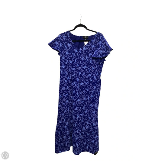 Dress Casual Midi By Ronnie Nicole In Floral Print, Size: Xl