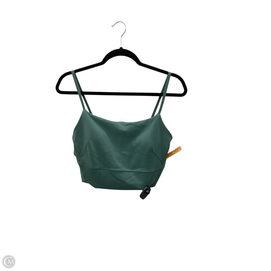 Athletic Bra By Lululemon In Green, Size: 10