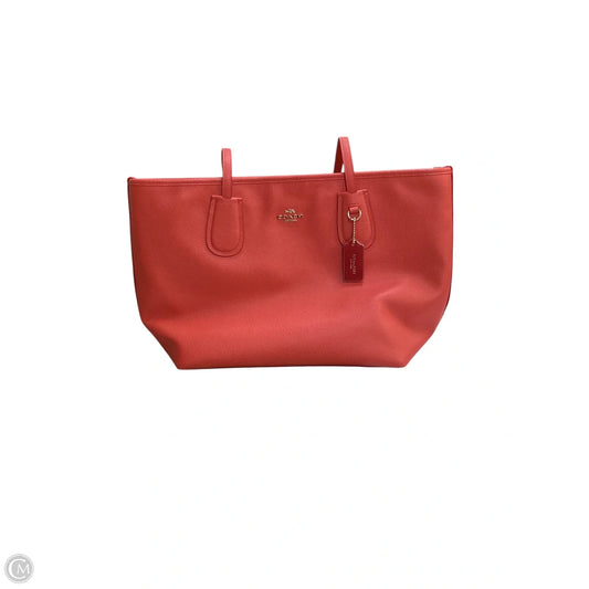 Tote Designer By Coach, Size: Large