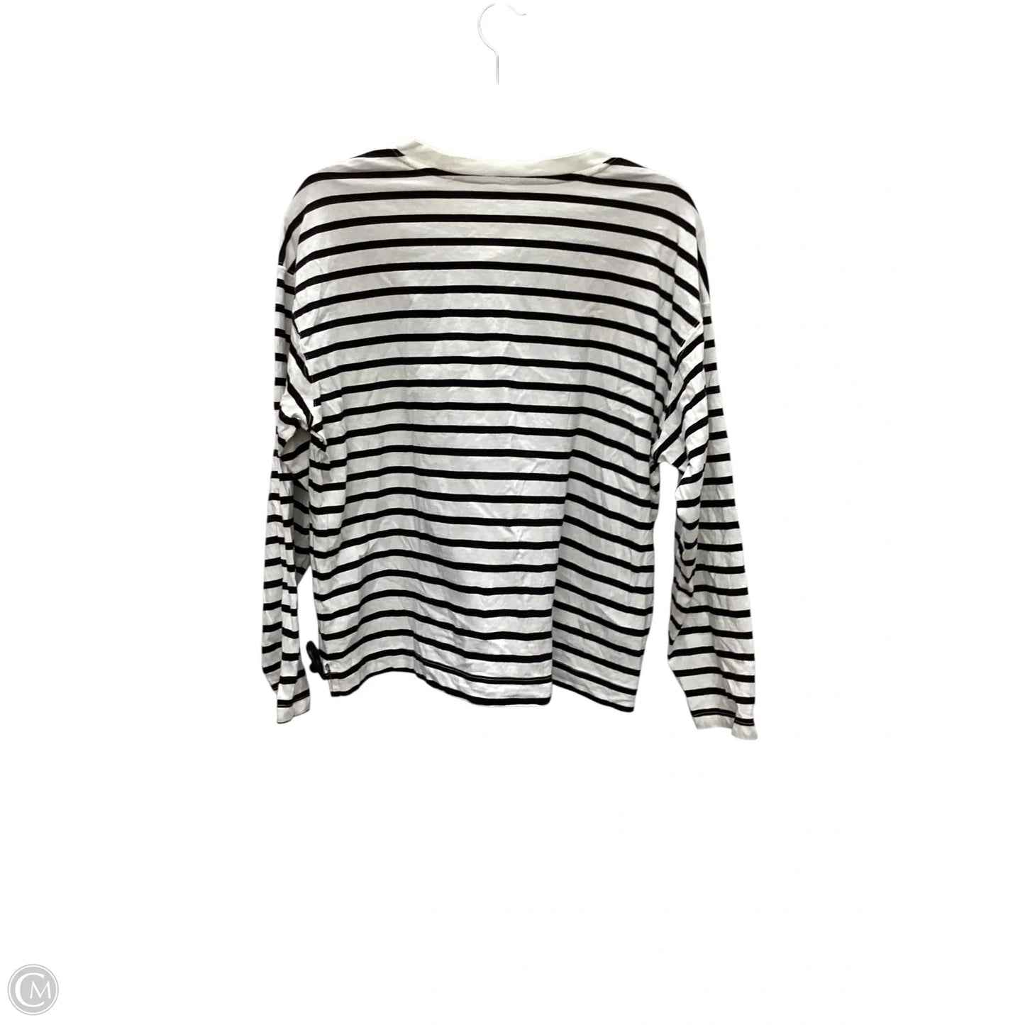 Top Long Sleeve By Old Navy In Striped Pattern, Size: L
