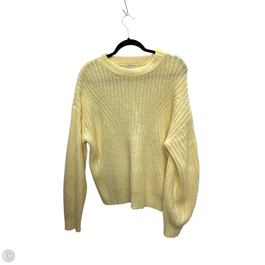 Sweater By A New Day In Yellow, Size: M