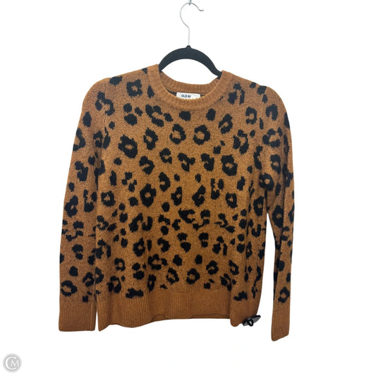 Sweater By Old Navy In Animal Print, Size: S