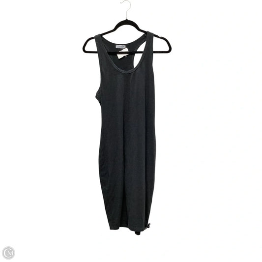 Dress Casual Midi By Clothes Mentor In Grey, Size: Xl