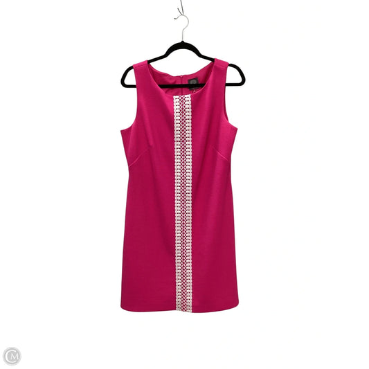 Dress Casual Midi By Vince Camuto In Pink, Size: 14