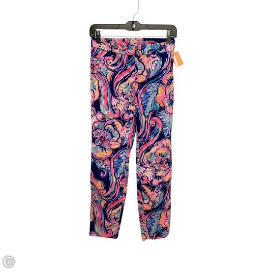 Pants Designer By Lilly Pulitzer In Multi-colored, Size: 4